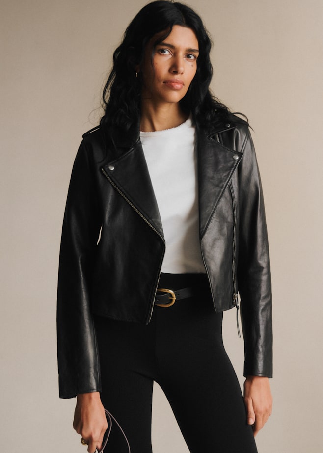 レザージャケット : ショート ＆ ロング | レディースウェア | Sézane