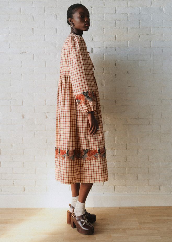 【美品】 Sezane 花柄 ワンピース フランネル セザンヌ ドレス : ショート、ミディ、ロング | レディースウェア | Sézane