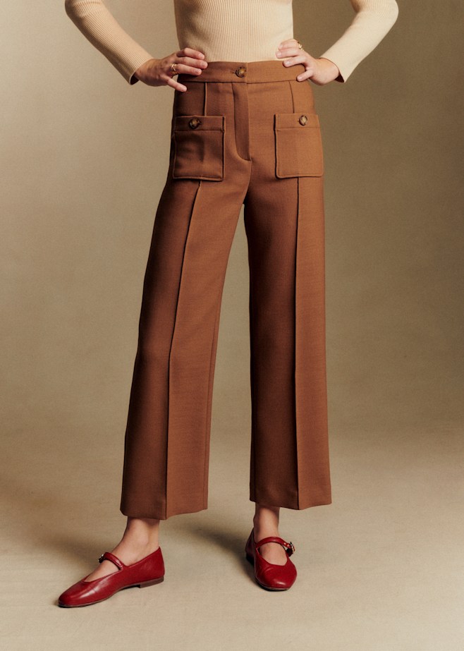 クロップドパンツ (7/8丈) : タイムレスなシルエット | レディース