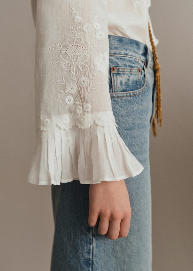 トップス : レース＆刺繍コレクション | レディースウェア | Sézane