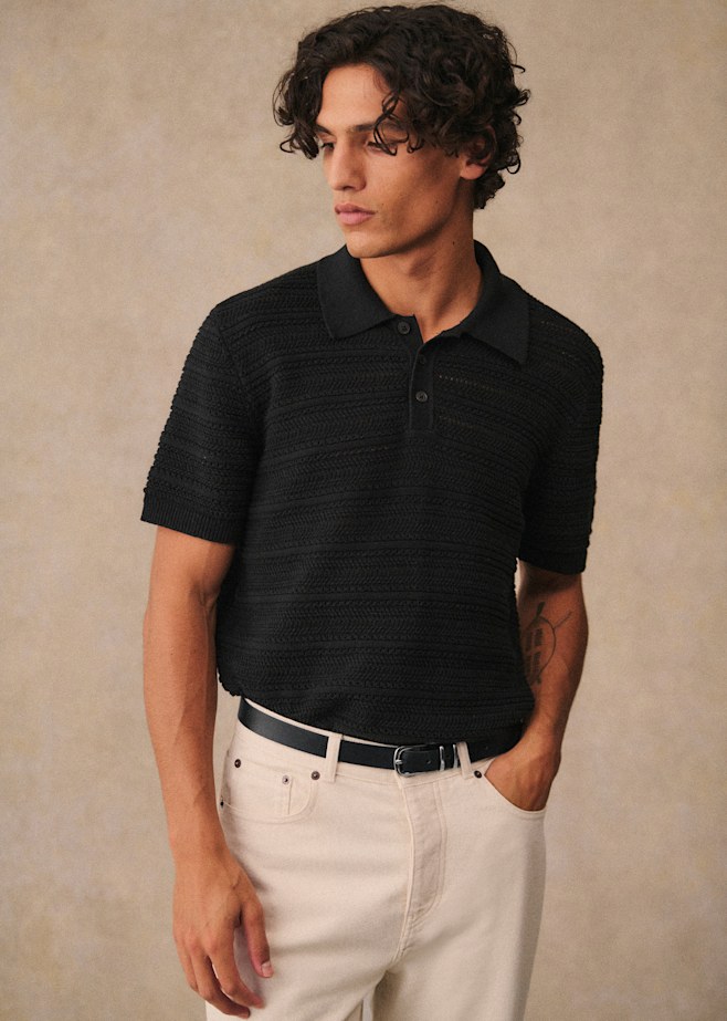 Polo Neck Knitwear | Menswear | Octobre Editions