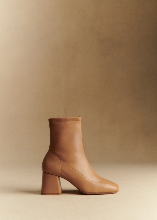 Alizè 65 Leather Ankle Boots