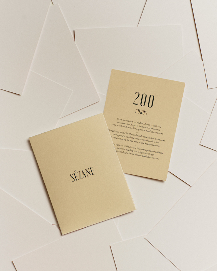 Carte cadeau Sézane 200 €