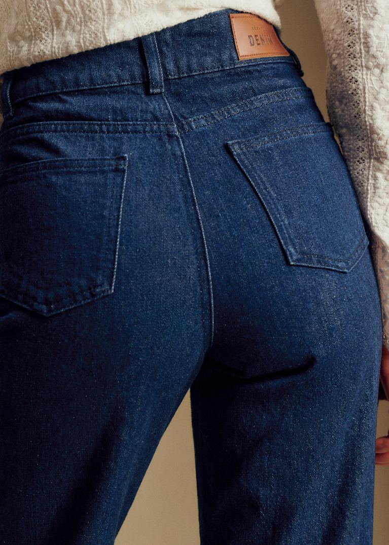 SEZANE ハイウエスト デニムパンツ 36 ジーンズ フランス SEZANE ハイウエスト デニムパンツ 36 ジーンズ フランス