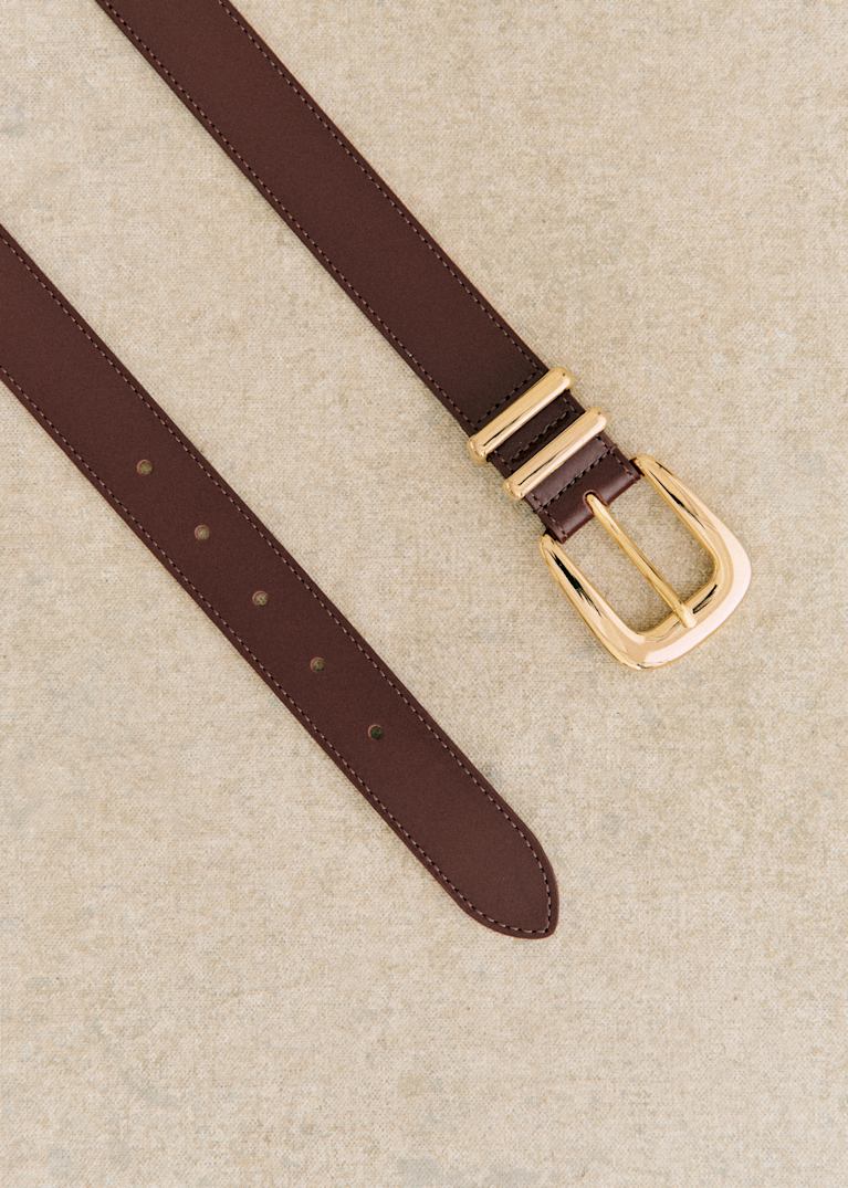 Artemis Belt - Beige - Bovine leather - Sézane