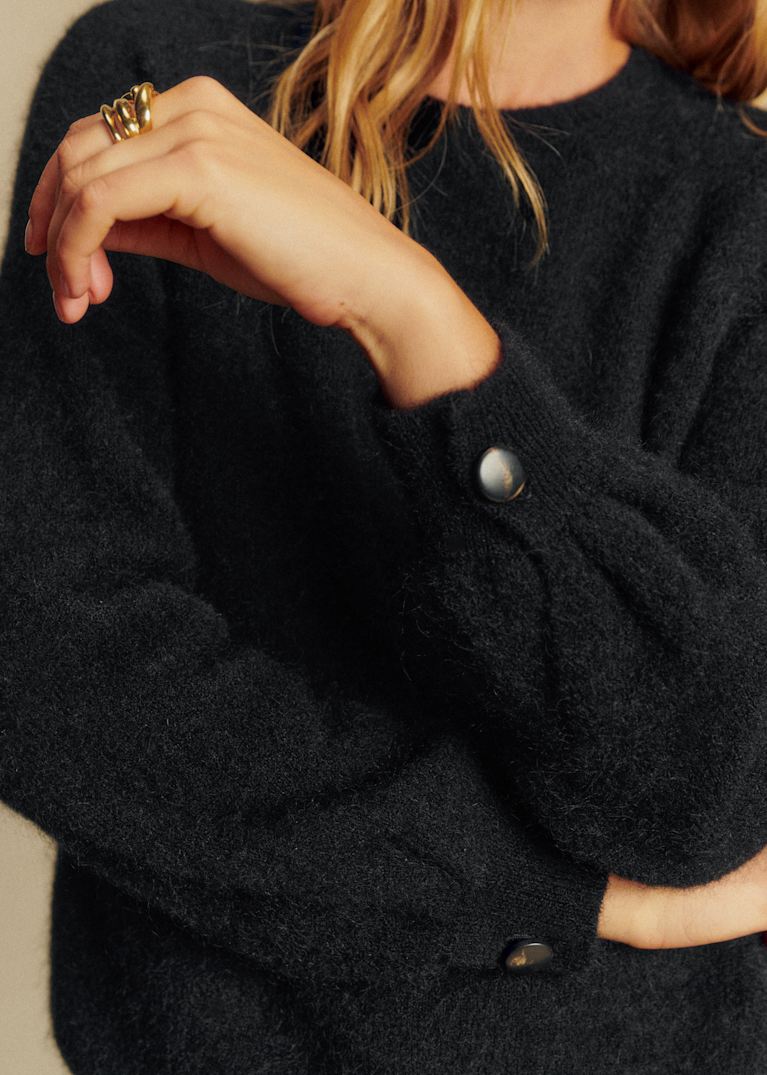 Pull SEZANE "La Maille" Taille S - Couleur Caramel - Occasion En Très Bon état