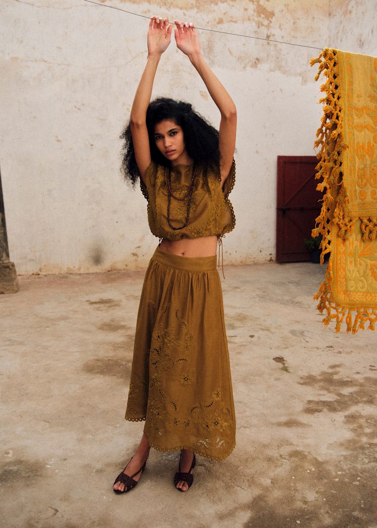 Tops: Lace & Embroidered | Women's Fashion | Sézane