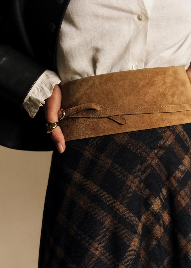 ベルト : レザー、スエード、編み込み | レディースウェア | Sézane