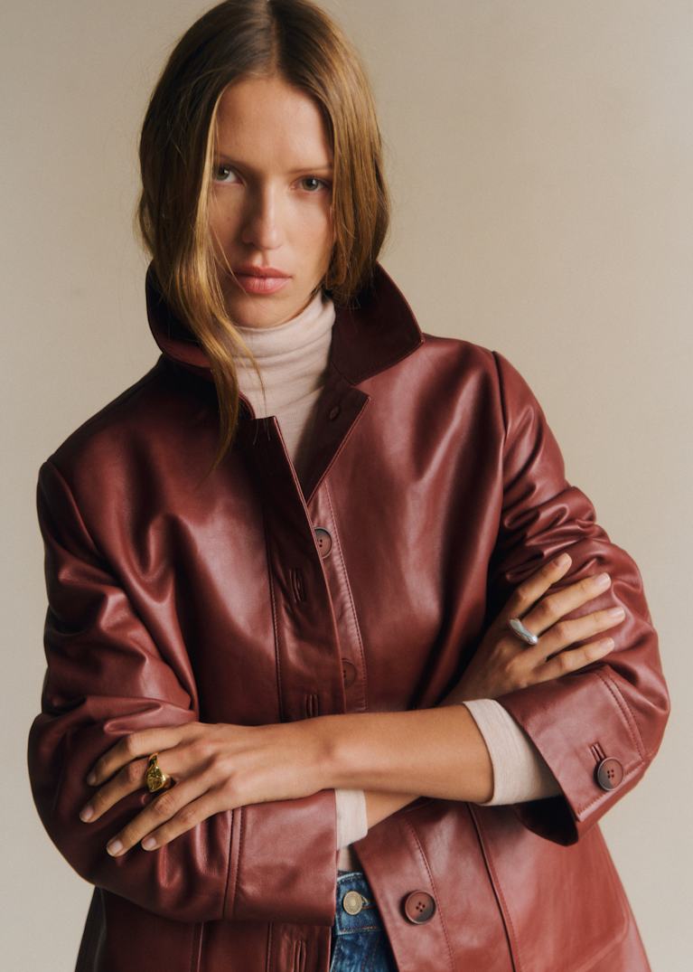 Leather Jackets: Short & Long | Women's Fashion | Sézane