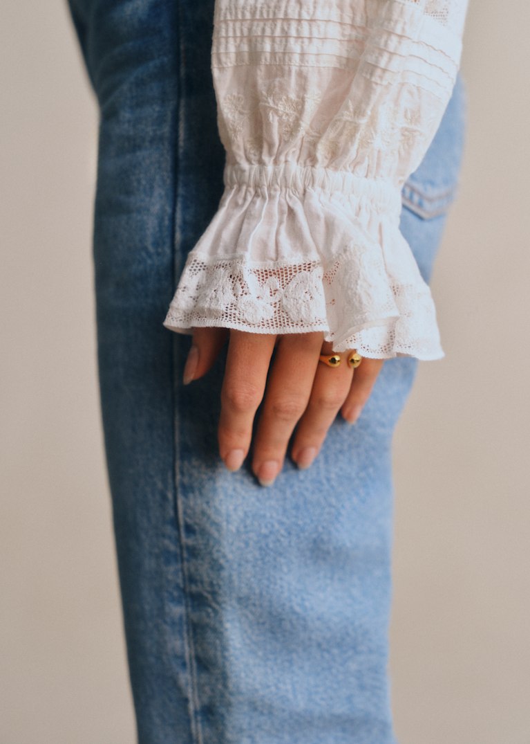 トップス : レース＆刺繍コレクション | レディースウェア | Sézane