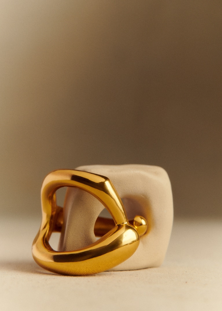 ブレスレット、リング、イヤリング BURNER 指輪 リング 「OKUOKU 0909」 プレーティング リングセット oku