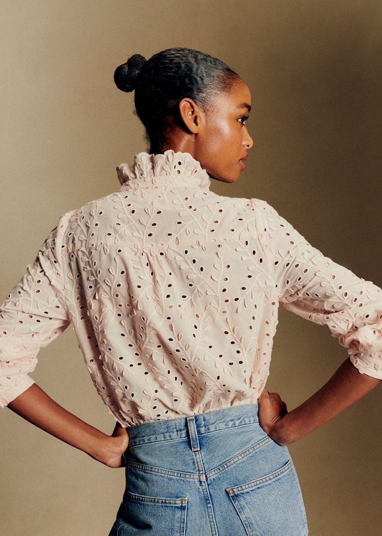 トップス : レース＆刺繍コレクション | レディースウェア | Sézane