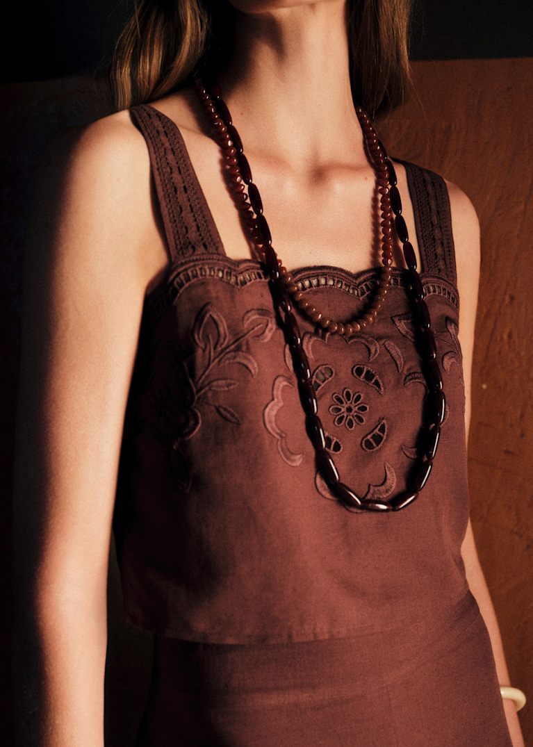 SEZANEレーストップス34 XS〜S トップス : レース＆刺繍コレクション | レディースウェア | Sézane