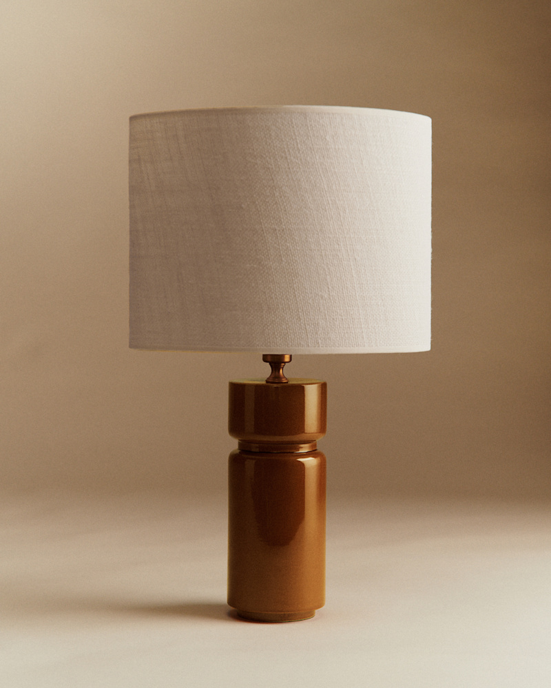 LAMPE PIANO CARAMEL