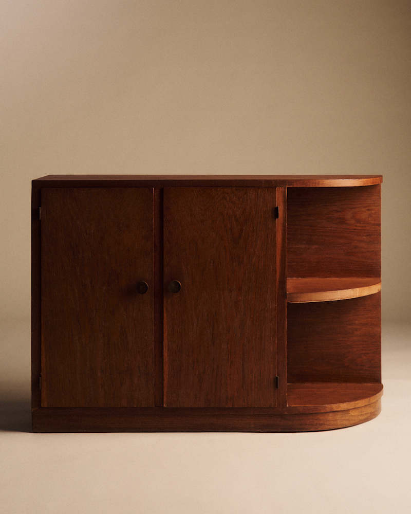 COMMODE EN CHÊNE ANNÉES 30