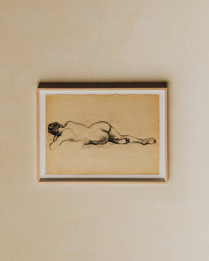 DESSIN DE NU ANCIEN