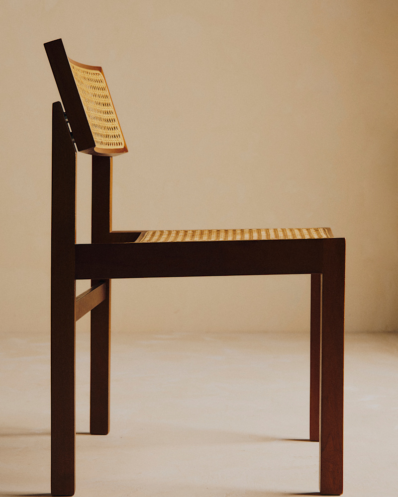 LOT DE 6 CHAISES MODÈLE 3100 PAR WILLY GUHL ANNÉES 60