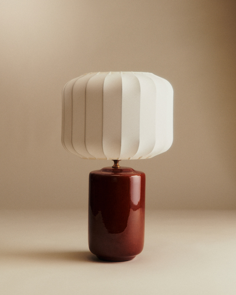 LAMPE MEZZO CARAMEL