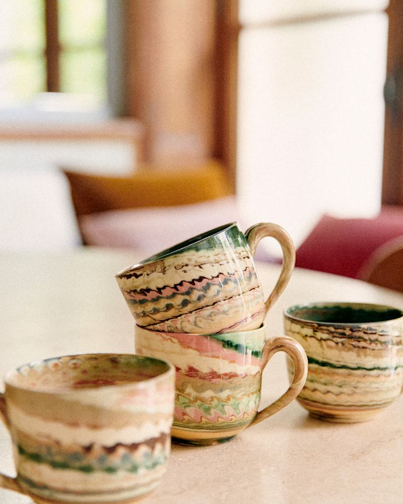 COFFRET DE 4 TASSES - FLORENCE GIROD