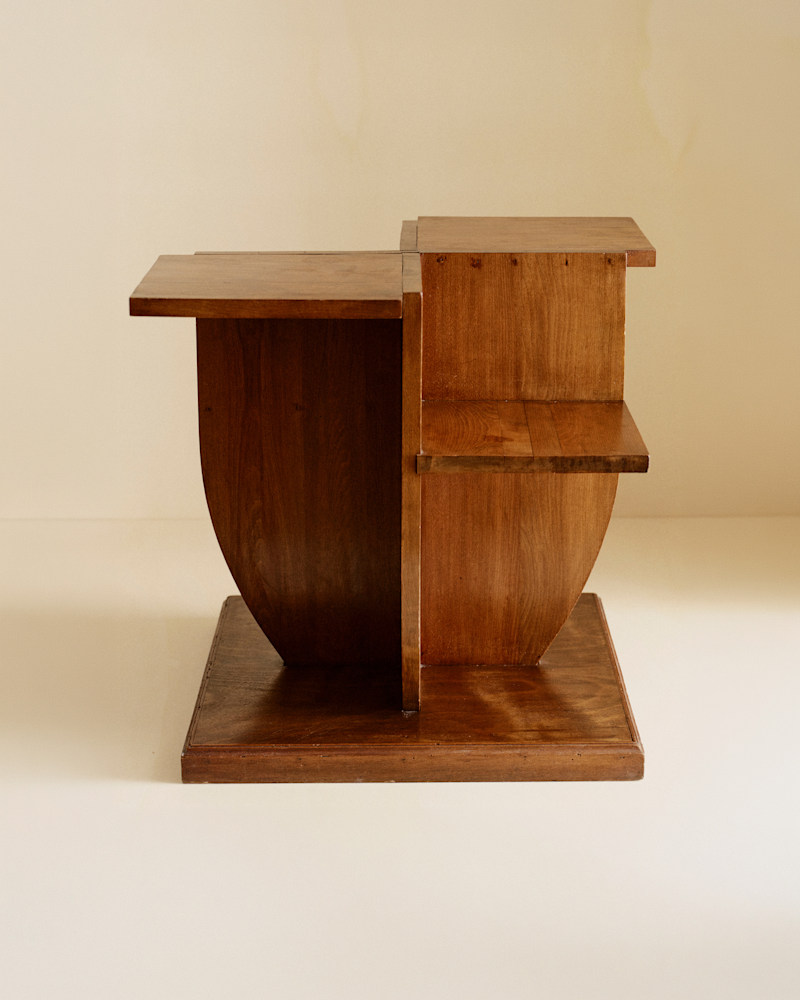 TABLE D'APPOINT VINTAGE STYLE ART DÉCO