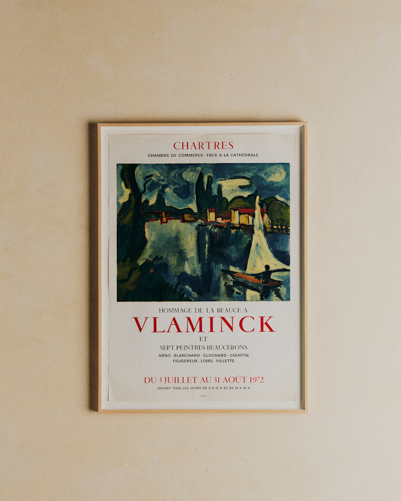 AFFICHE VLAMINCK, 1972