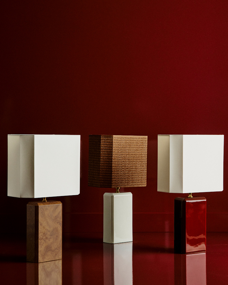 LAMPE CONCERTO GRENAT