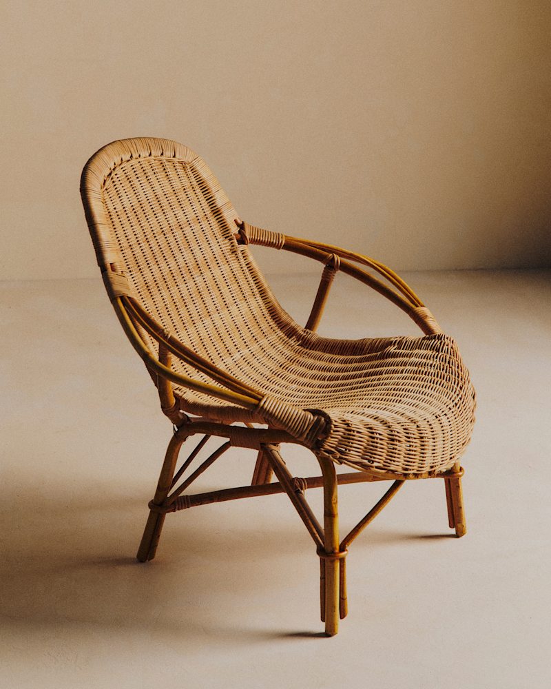 FAUTEUIL EN ROTIN