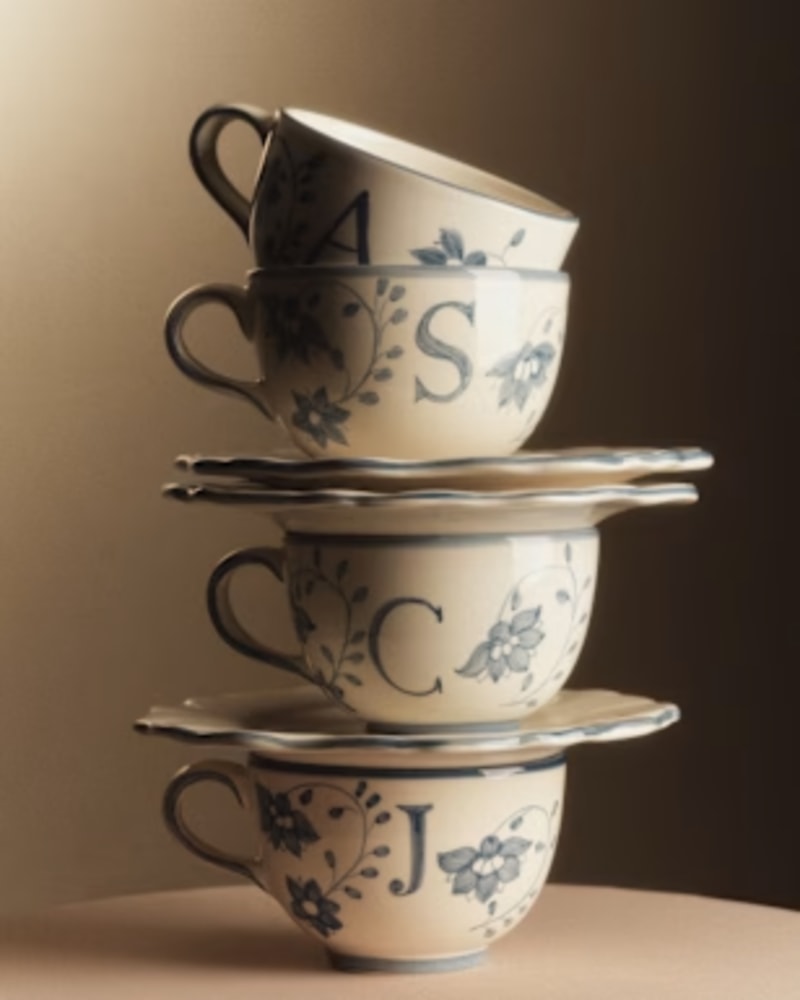 TASSE POÈME - BLEU ORAGE