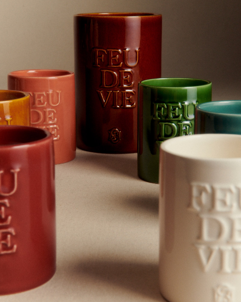 BOUGIE FEU DE VIE - GRAND MODÈLE