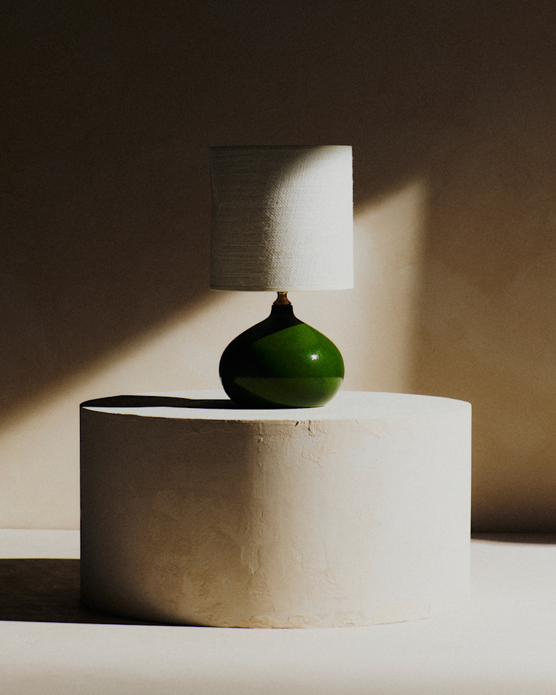 LAMPE BANJO PETIT MODÈLE VERT