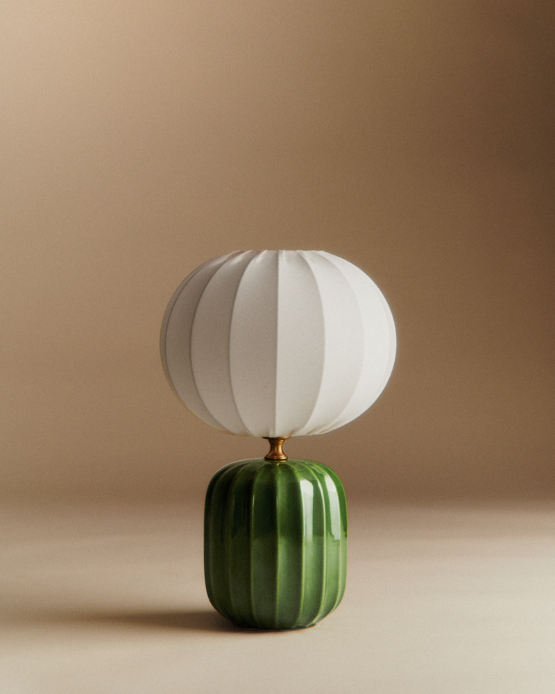 LAMPE TRAVIATA PETIT MODÈLE VERT