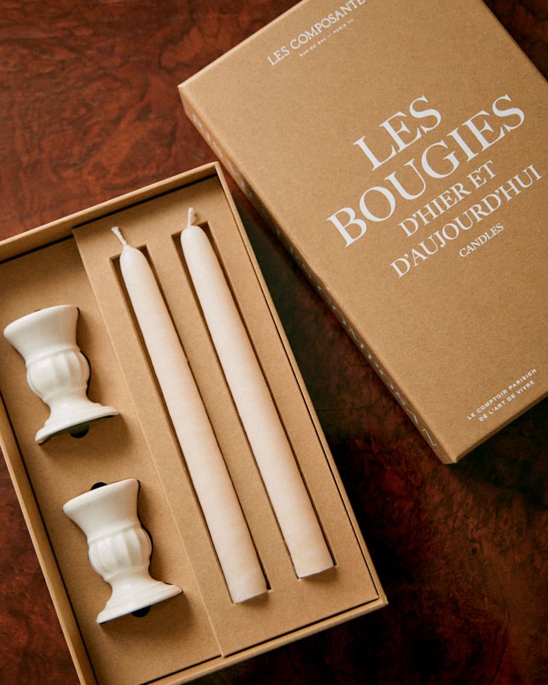 COFFRET BOUGEOIRS PIANO ET CHANDELLES - PETIT MODÈLE