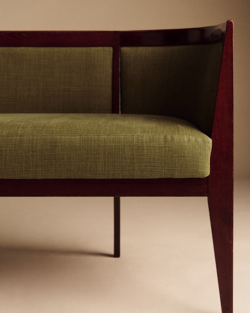 BANQUETTE STYLE ART DÉCO VINTAGE