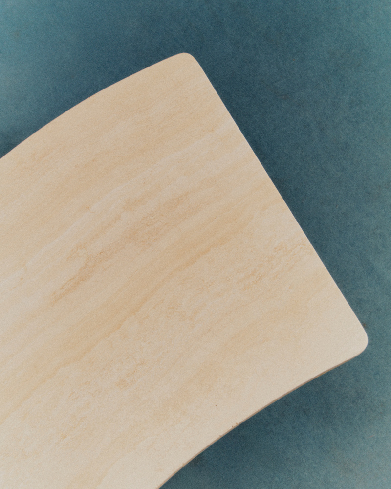 TABLE BASSE EN TRAVERTIN VINTAGE