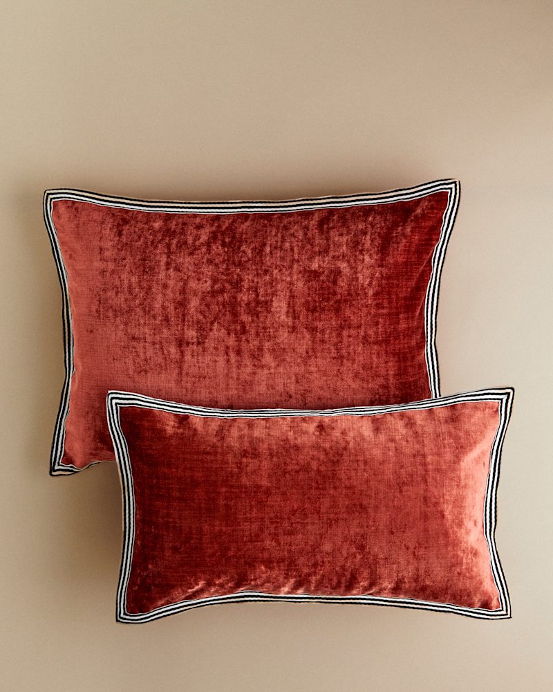 COUSSIN VELOURS TEXTURÉ - PETIT MODÈLE