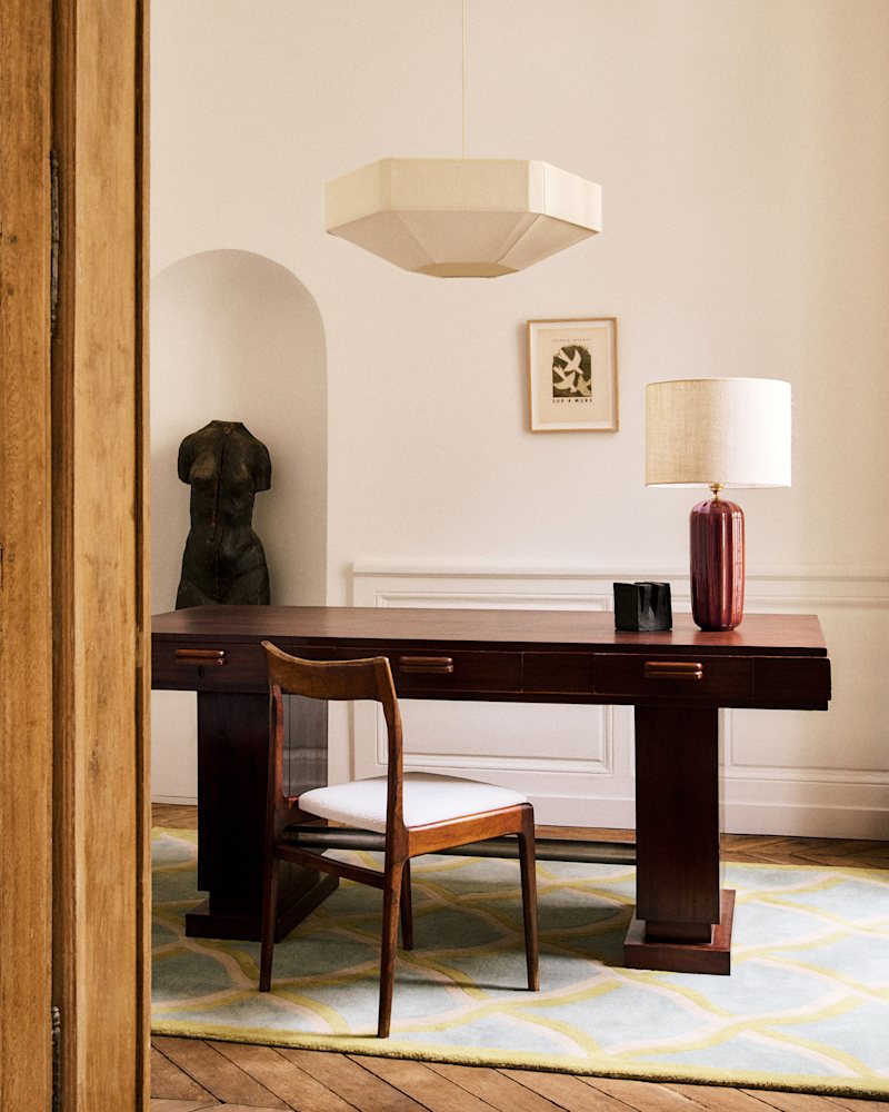 BUREAU ART DÉCO ACAJOU ANNÉES 30