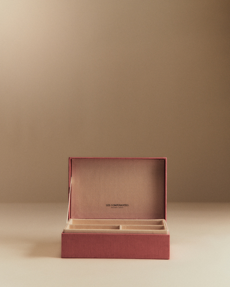 BOÎTE BIJOUX MATELASSÉE