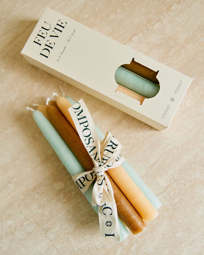 COFFRET DE 6 CHANDELLES