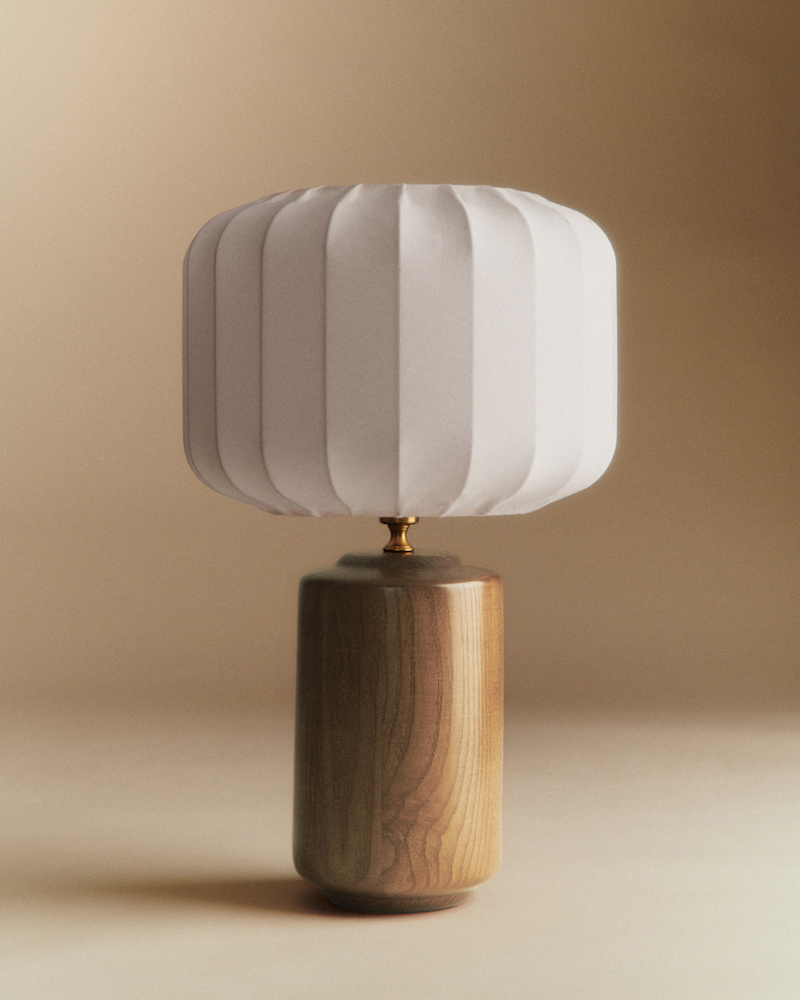 LAMPE MEZZO BOIS