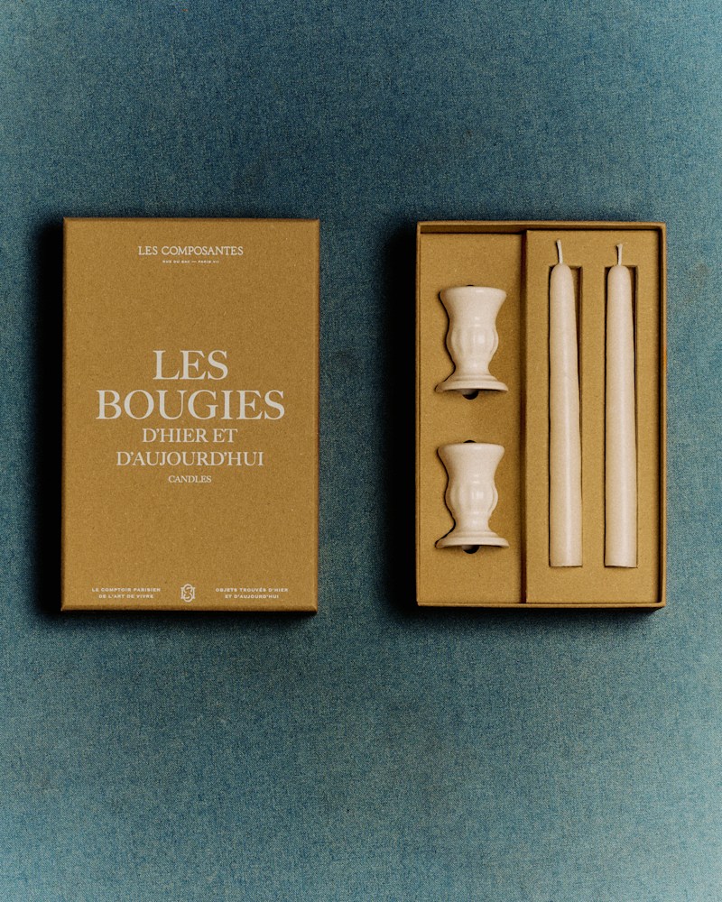 COFFRET BOUGEOIRS PIANO ET CHANDELLES - PETIT MODÈLE