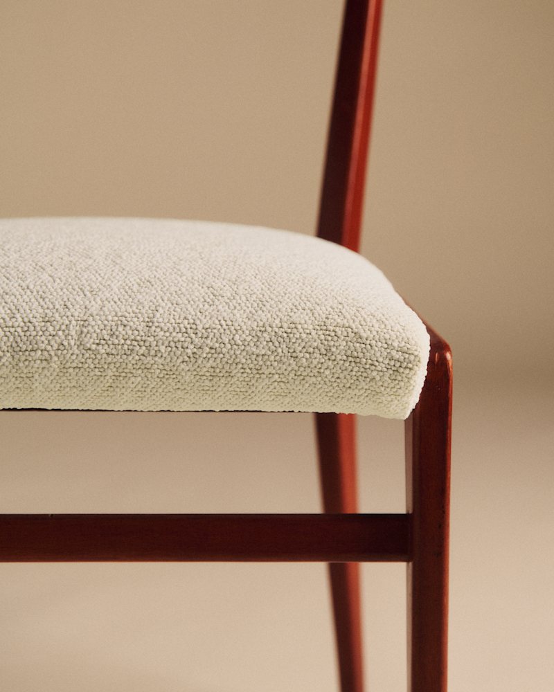 LOT DE 6 CHAISES VINTAGE ITALIENNES