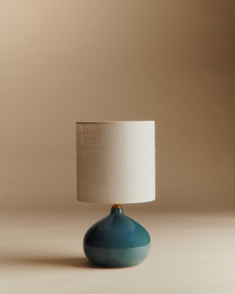 LAMPE BANJO PETIT MODÈLE BLEU ORAGE