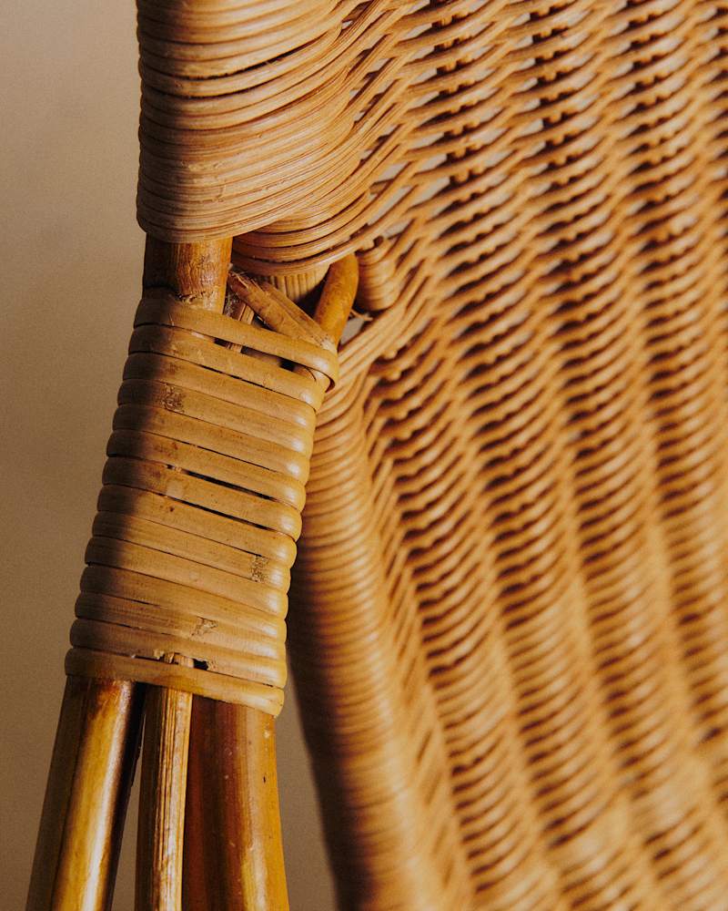 FAUTEUIL EN ROTIN