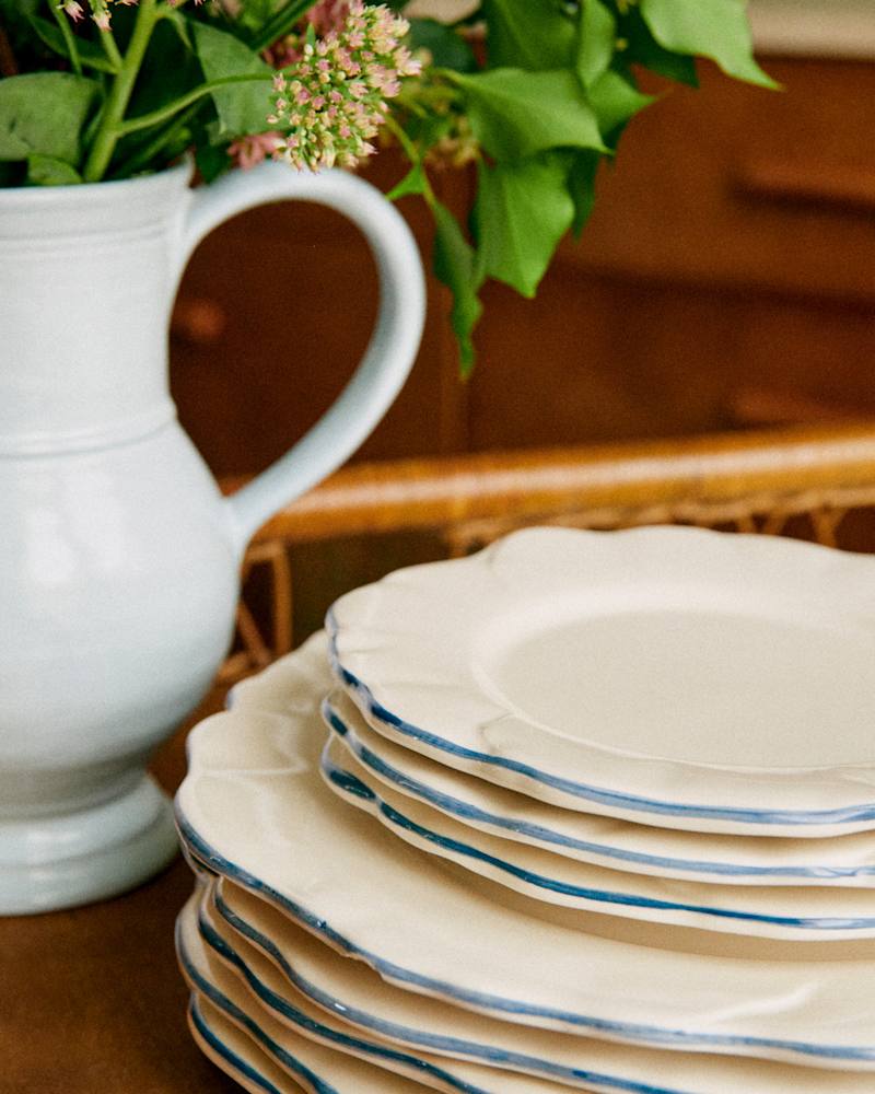 SET DE 4 ASSIETTES À DESSERT - BARCAROLLE
