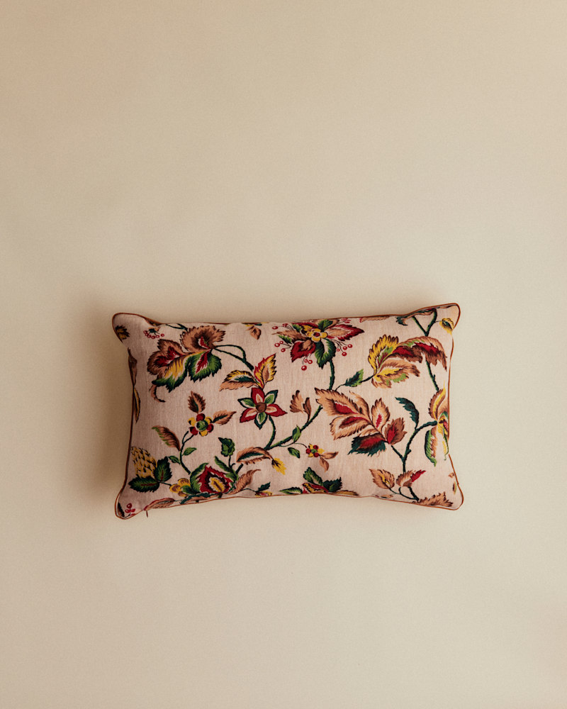 COUSSIN VINTAGE VELOURS CARAMEL - PETIT MODÈLE