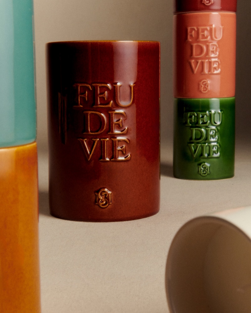 BOUGIE FEU DE VIE - GRAND MODÈLE
