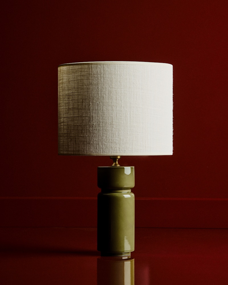 LAMPE PIANO VERT SAUGE