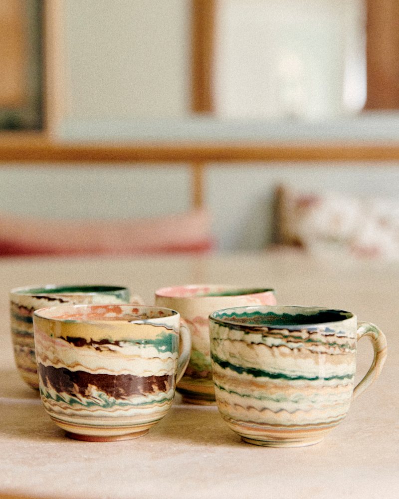 COFFRET DE 4 TASSES - FLORENCE GIROD