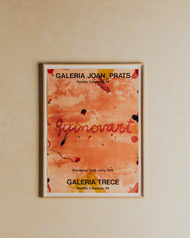 AFFICHE GALERIA TRECE, GUINOVART, 1979