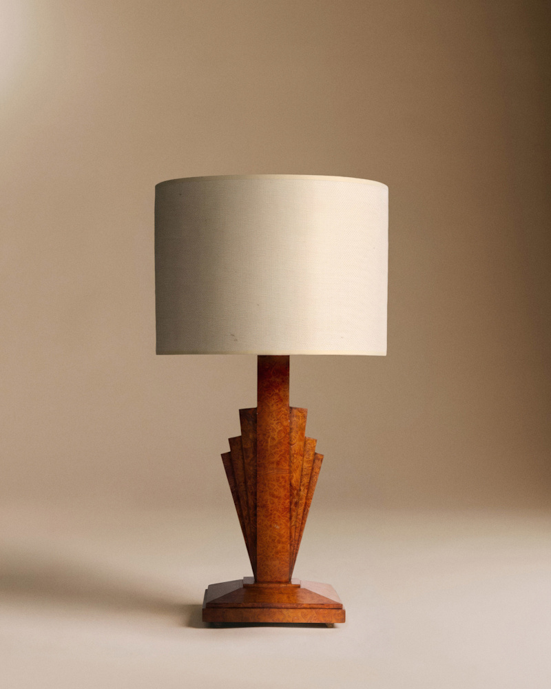 LAMPE VINTAGE EN RACINE DE THUYA